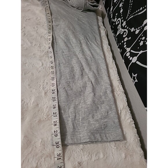 Dude Robe Sweatpants Pants Mens S/M Gray Jersey Pockets Loungewear Cozy Soft New - Picture 8 of 9